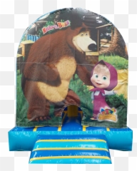 Download Masha Y El Oso - Masha Y El Oso Brincolines Png Inflatable,Oso Png