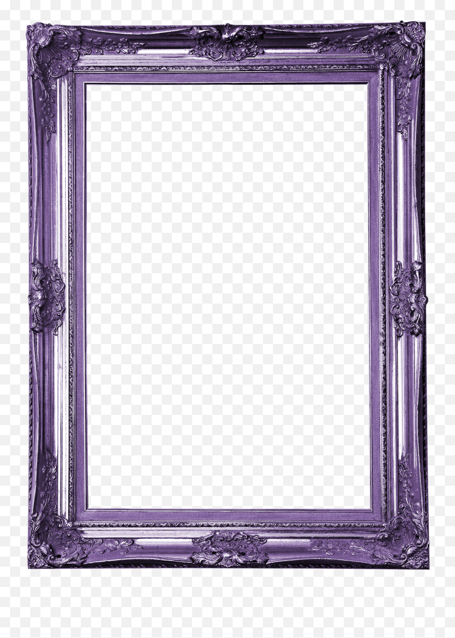 Download Purple Picture Frame Creativity Creative Free Hd - Bilderrahmen Png,Purple Frame Png