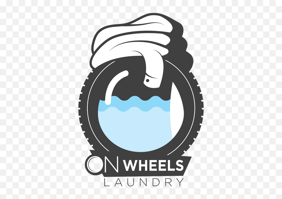 On Wheels Laundry - Wheels Laundry Png,Cleaning Service Logos