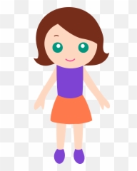 Free Little Girl Transparent Background Download Clip - Girl Clipart No Background Png,Girl Transparent