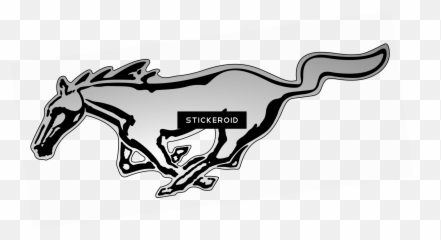 Vintage Ford Mustang - Logo Png