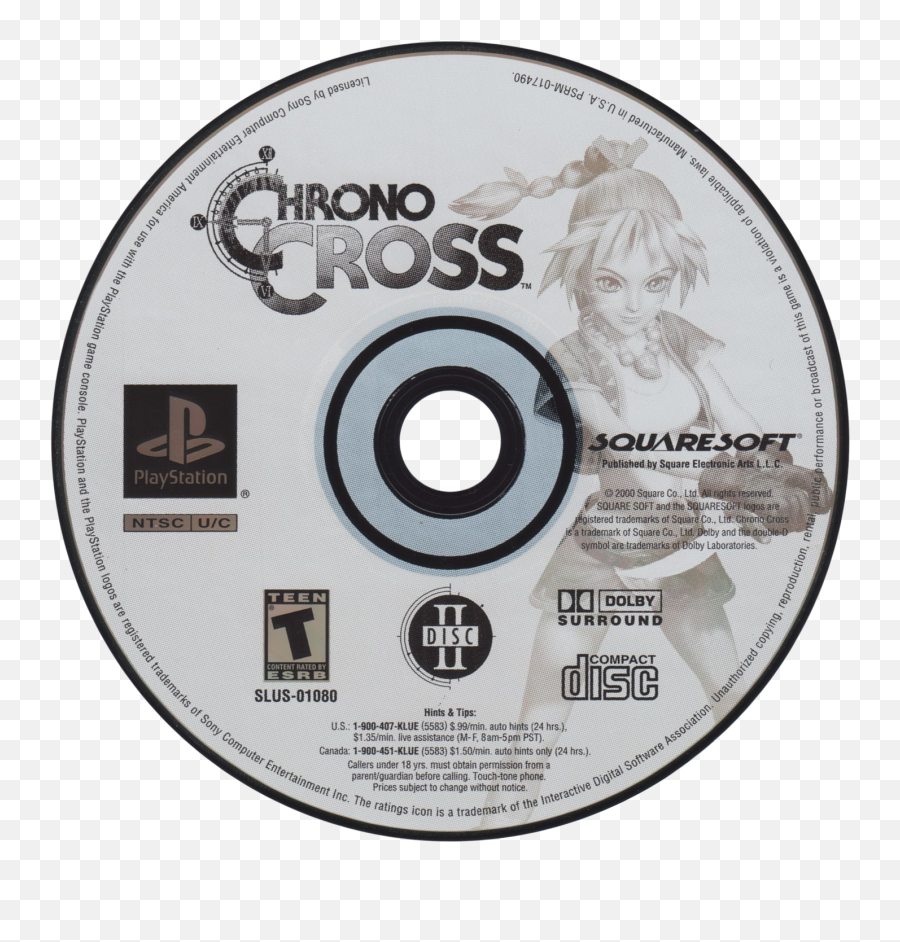 Chrono Trigger Png - Chrono Cross Ps1 Disc,Chrono Trigger Logo