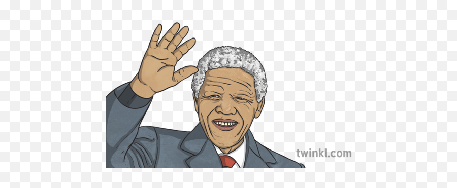 Nelson Mandela 1 2 Illustration - Cartoon Png,Nelson Mandela Png