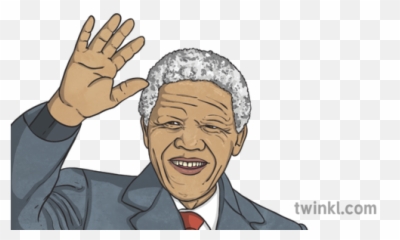 Nelson Mandela 1 2 Illustration - Cartoon png