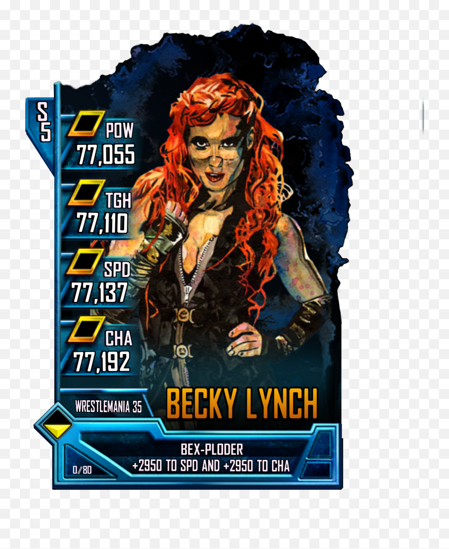 Wwesc S5 Rs Becky Lynch - Flyer Png,Becky Lynch Png