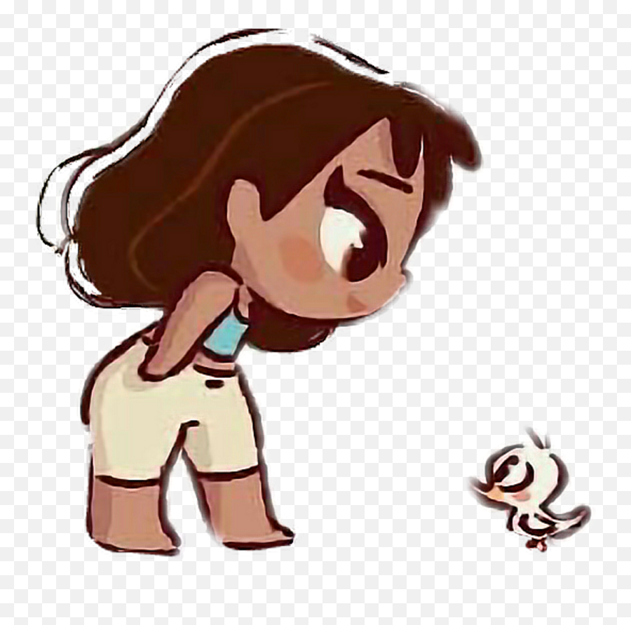 Moana Sticker - Lilo And Stitch Cute Drawing Disney Clipart Cute Lilo And Stitch Drawing Png,Moana Transparent Background