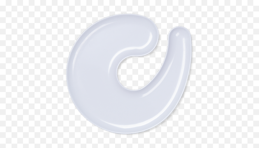 1handplate Small Glossy White Plate - 1handplate Ivory Png,White Plate Png