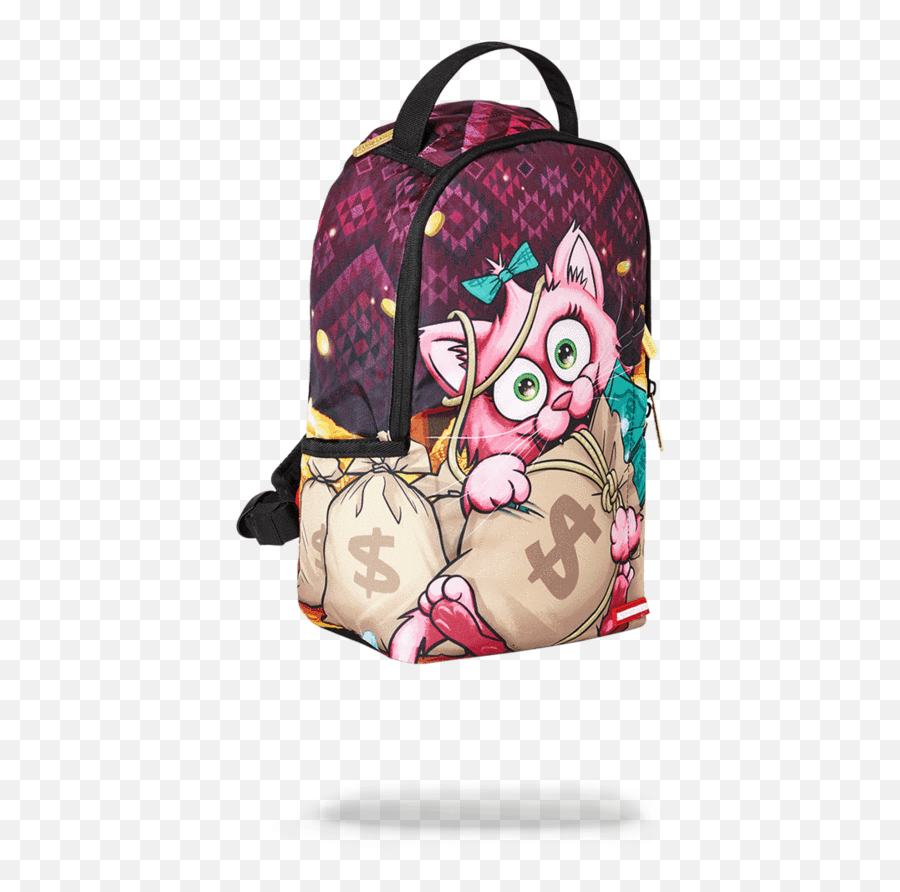 Mini Kitten Money Bags - Backpack Sprayground Mini Kitten Money Sprayground Png,Money Bags Png