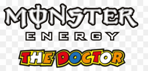 Monster Energy Drink The Doctor 355 Cl Cans 12 Pcs Box - Valentino Rossi Png,Monster Energy Logo Png