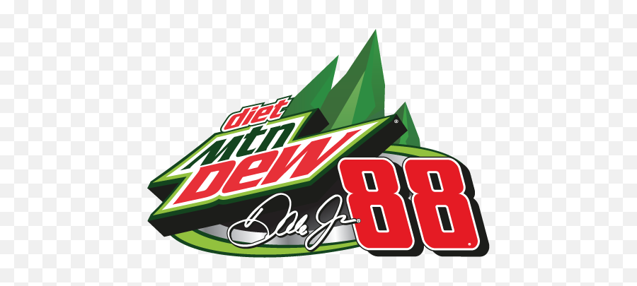 Dale Jr Nascar Earnhardt - Mountain Dew Code Red 12 Pack Png,Mtn Dew Logo Png