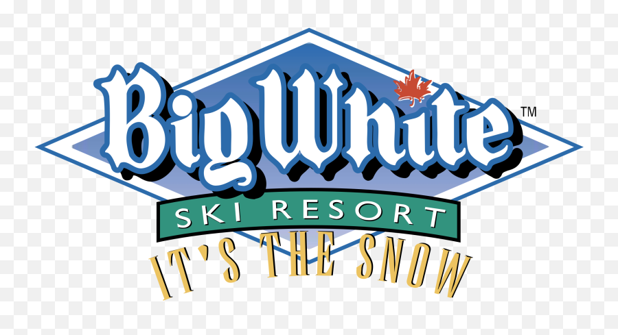 Big White Logo Png Transparent Svg - Big White Ski Resort Logo,Snow White Logos