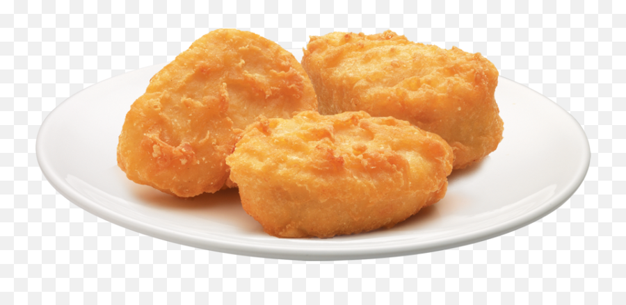 Download 3pcs - Fritter Png,Chicken Nugget Png