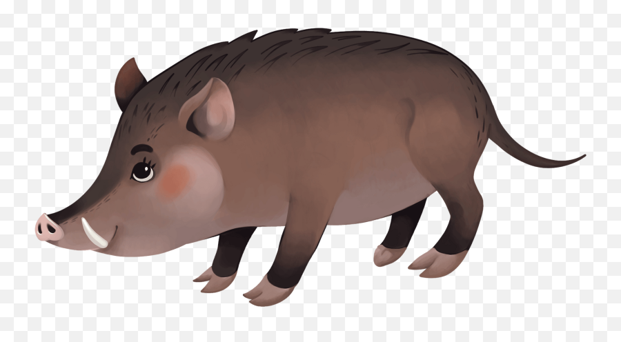 Wild Boar Clipart - Boar Clipart Png,Hog Png