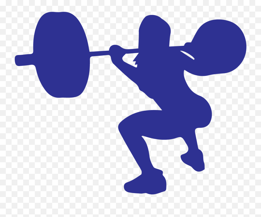 Weightlifting Squat Clipart - Drop It Like Hot Gym Png,Squat Png