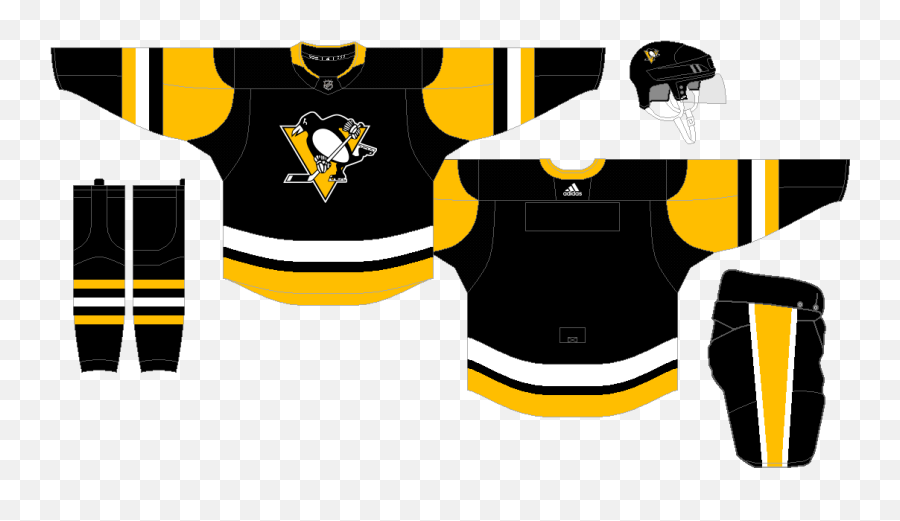 Pittsburgh Penguins - Chicago Blackhawks Home Uniform Png,Pittsburgh Penguins Png