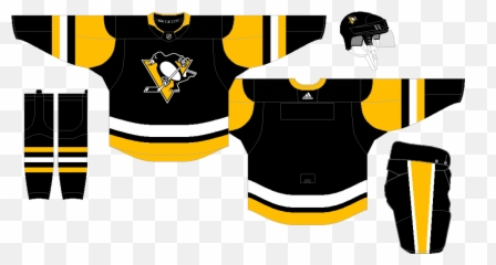 Pittsburgh Penguins - Chicago Blackhawks Home Uniform Png,Pittsburgh Penguins Png