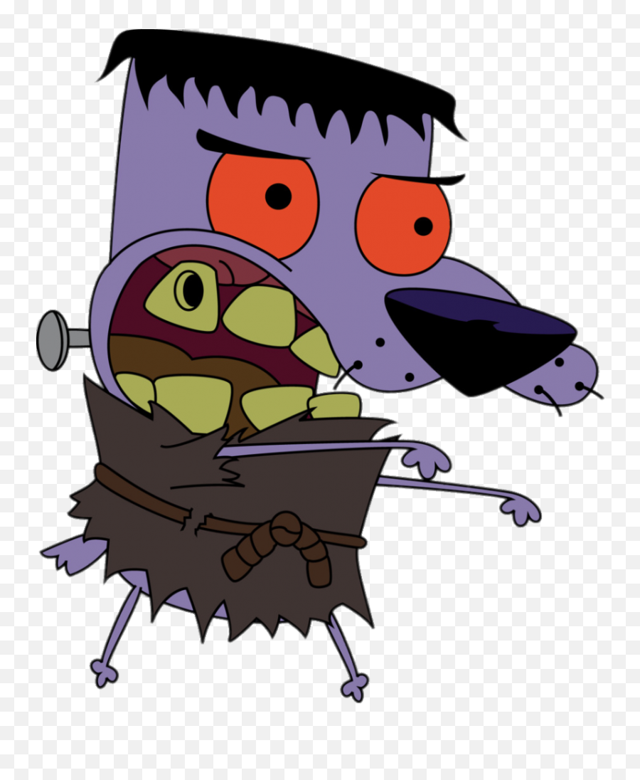 Transparent Courage The Cowardly Dog - Frankenstein Png,Courage The Cowardly Dog Png