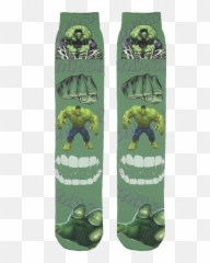 Incredible Hulk Avengers Marvel Sublimation Tube Sock - Hulk Smash Png,Incredible Hulk Png