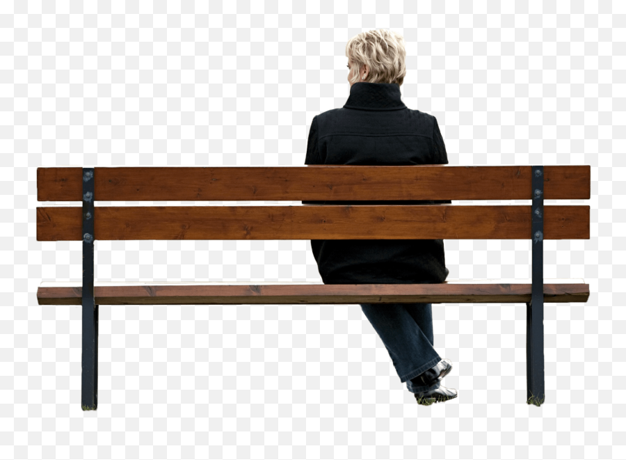 People Sitting - People Cutout Cut Out People Sitting On Bench Png,Cut Png