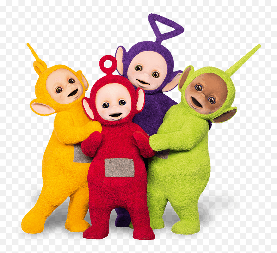 Teletubbies Group Of Four In 2020 - Transparent Teletubbies Png,Teletubbies Png