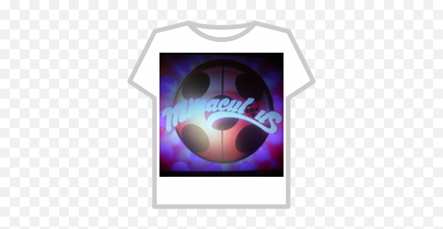 Miraculous Logo T - T Shirt In Roblox All Png,Miraculous Logo