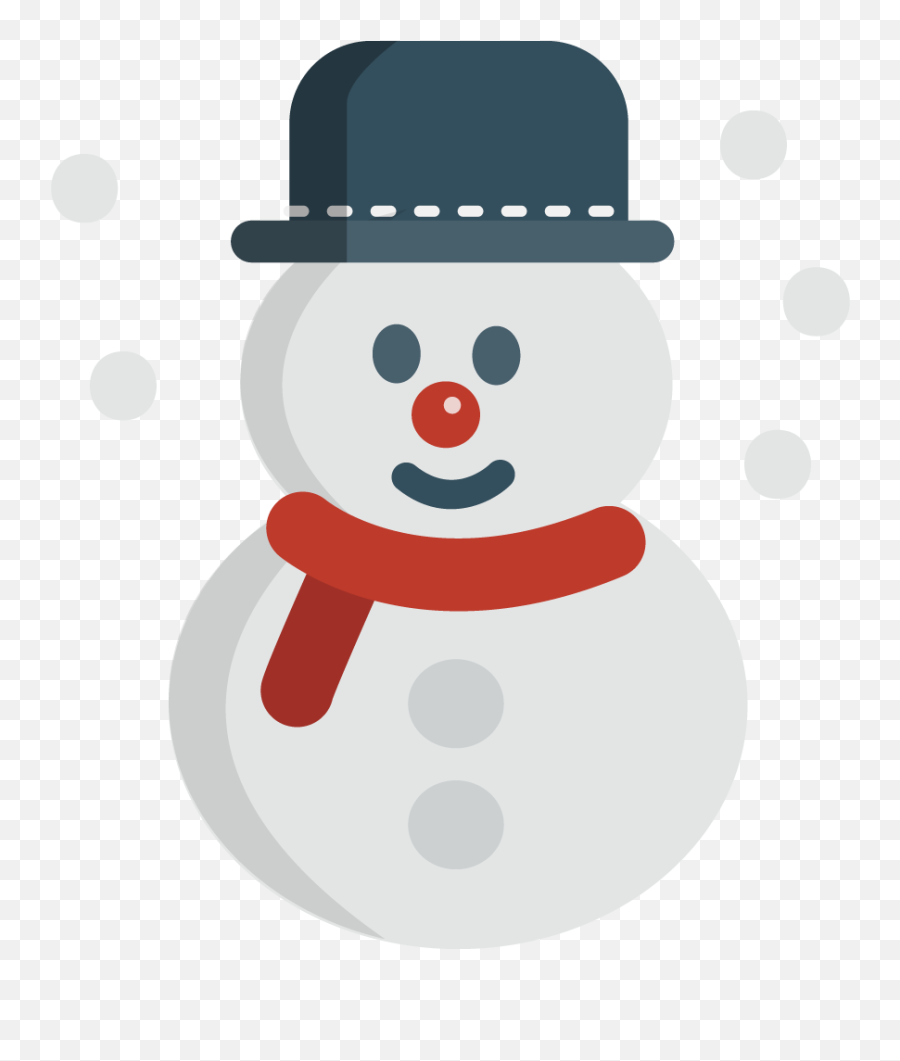 Snowman Clipart Free Png - Christmas Cartoons Simple Snow Man,Snowman Clipart Transparent Background