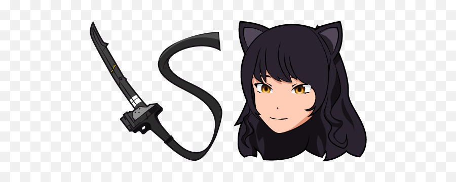 Rwby Blake Belladonna Gambol Shroud Cursor U2013 Custom - Rwby Cursor Png,Rwby Transparent