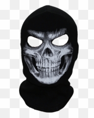 Download Skeleton Skull Mask - Skull Mask Latex Png,Skull Mask Png ...