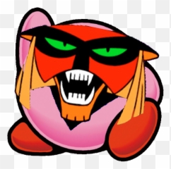 Someone Said To Make Space Ghost Kirby And I Did L Them - Cartoon png
