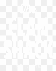 Clam Shack - White Black png