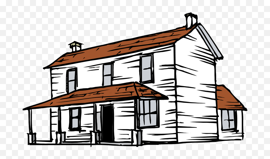 Farmhouse Clipart - Farmhouse Clipart Png,House Clipart Transparent