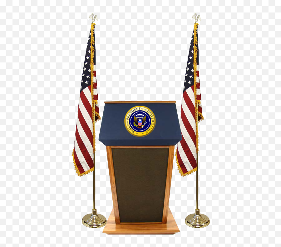 Download Presidential Stickers Messages Sticker - 5 Us Flag Transparent Presidential Podium Png,Us Flag Png