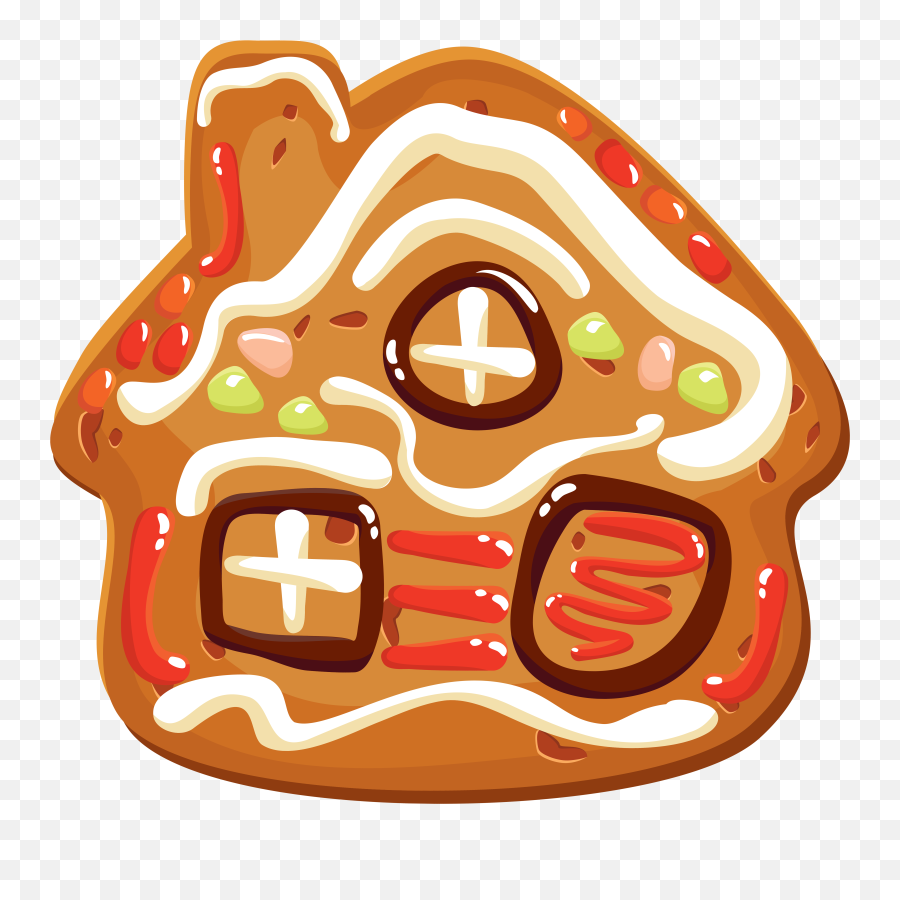 Free Gingerbread House Png Download - Christmas Cookies Clipart Transparent,Gingerbread House Png