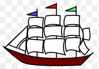 Design Of Sailing Ship 11 Png Image - Sail Ship Clip Art,Sailing Ship Png