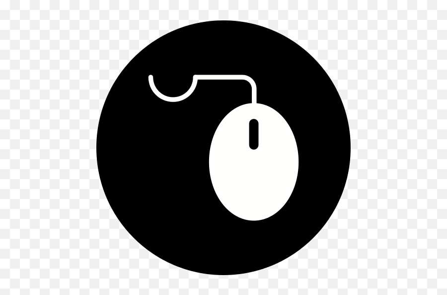 Cursor Icon Click Internet Mouse Button - Dot Png,Web Icon Sizes