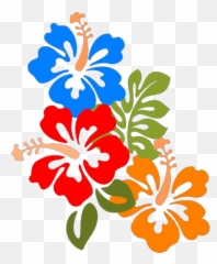 Hibiscus Flower Png Svg Clip Art For Web - Download Hawaiian Clipart