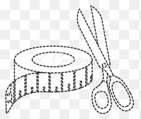 Tape Measure Sketch - Tailor Inch Tape Sketch Png,Tape Measure Png