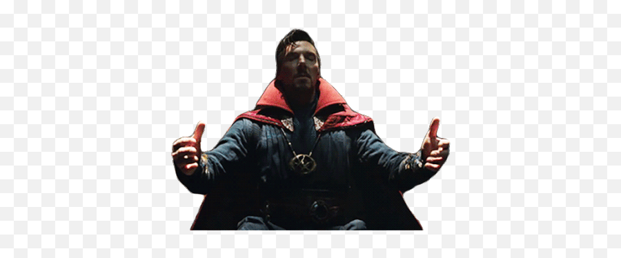 Concentrating Doctor Strange Sticker - Concentrating Doctor Dr Strange Png Gif,Doctor Strange Icon