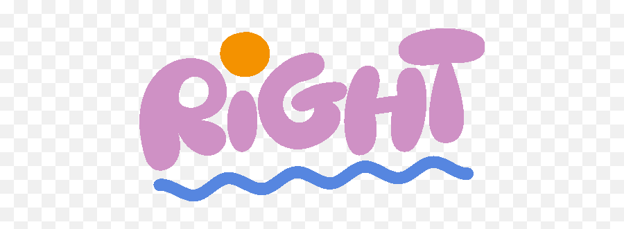 Right Blue Squiggly Line Below In Purple Bubble - Squggle In Bubble Letters Png,Phone With Squiggly Line Icon