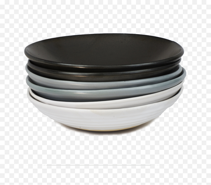 Download Hd Black Bowl Png Graphic - Bowls Png,Plates Png