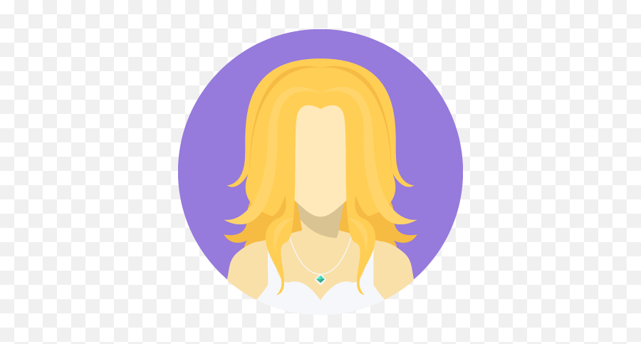 Home Word English - Hair Design Png,Blonde Girl Icon
