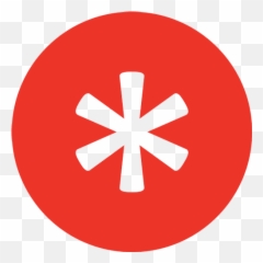 Advertising Hannover Messe - Global Business Magazine Yellow Asterisk Icon png