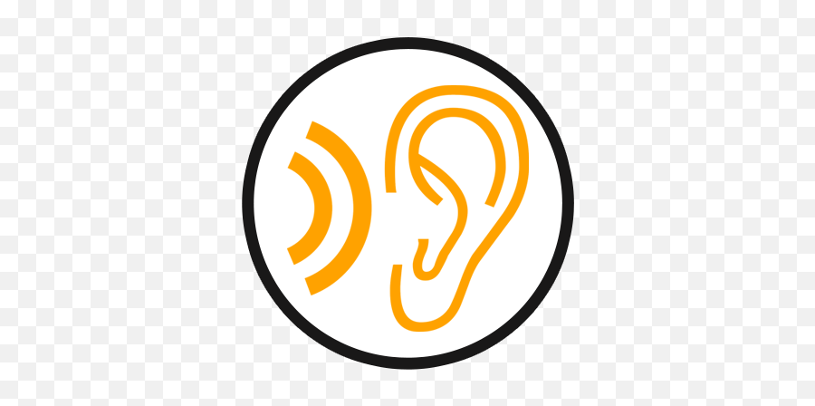 Download Hd Listen - Noise Hazard Icon Transparent Png Image Listen Follow Directions Clipart,Noise Icon Png