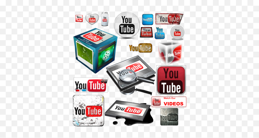 Youtube Icons Pack Psd Free Download Templates U0026 Mockups - Product Label Png,Mega Icon Pack