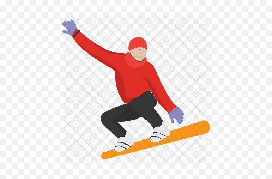 Snowboarding Icon - Telemark Skiing Png,Snowboarder Png