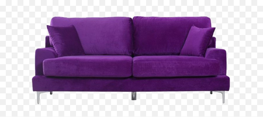Download Free Png Modern Sofa Transparent - Dlpngcom Purple Couch Png,Couch Transparent Background