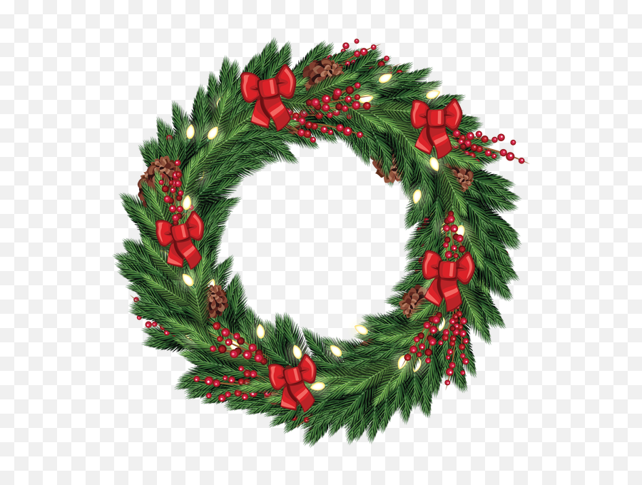 Download Christmas Wreath Graphic From - Christmas Wreath Graphic Free Png,Christmas Reef Png
