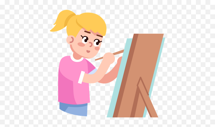 Easel Icon - Download In Line Style Png,Easel Icon