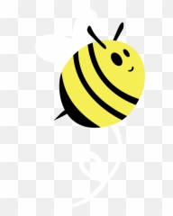 Bee Clip Art Transparent Background - Mlp Bumble Bee Cutie Mark Png,Bee Transparent Background