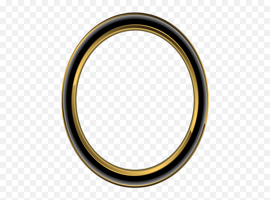 Download Gold Oval Frame Png - Circle,Oval Frame Png